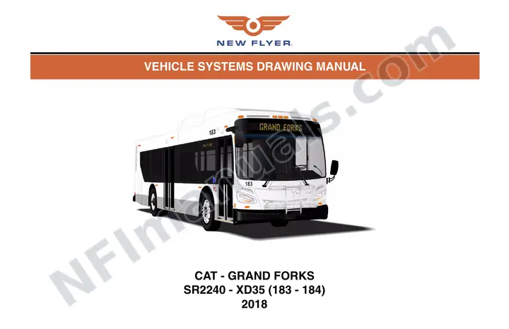 SR2240 Vehicle Systems Drawings, first-page preview
