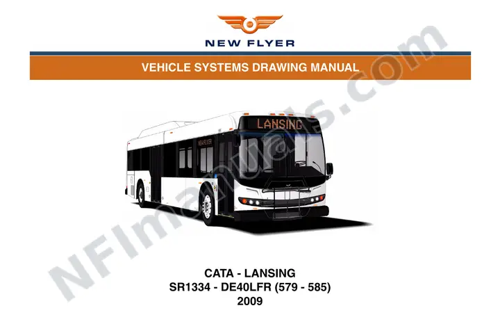 SR1334 Vehicle Systems Drawings, CATA - Lansing first-page preview