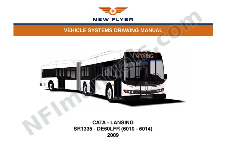 SR1335 Vehicle Systems Drawings, CATA - Lansing first-page preview