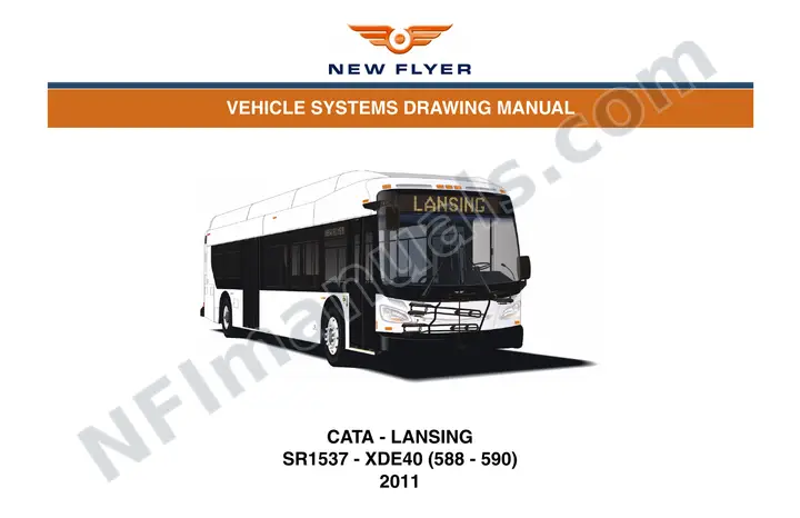 SR1537 Vehicle Systems Drawings, CATA - Lansing first-page preview
