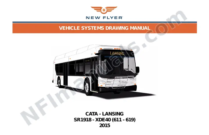 SR1918 Vehicle Systems Drawings, CATA - Lansing first-page preview