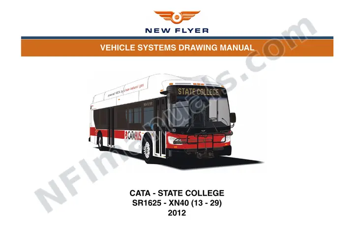 SR1625 Vehicle Systems Drawings, CATA - State College first-page preview
