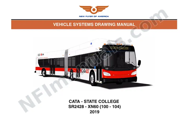SR2428 Vehicle Systems Drawings, CATA - Stae College first-page preview