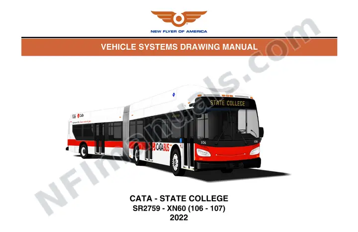 SR2759 Vehicle Systems Drawings, CATA - State College first-page preview
