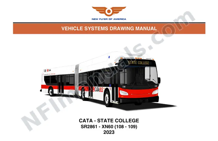 SR2861 Vehicle Systems Drawings, CATA - State College first-page preview