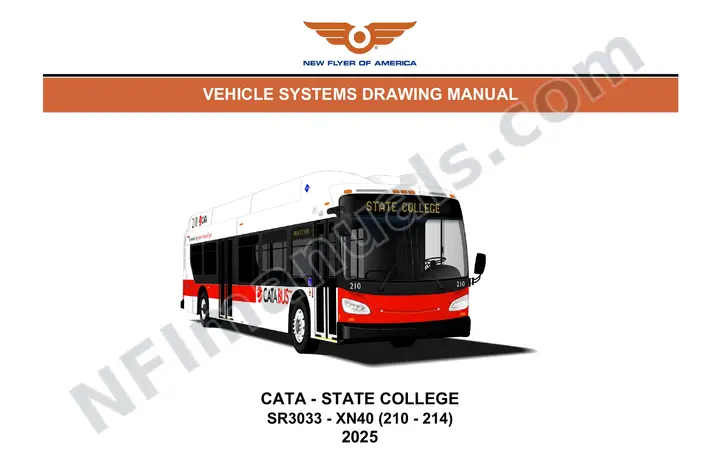 SR3033 Vehicle Systems Drawings, CATA - State College first-page preview
