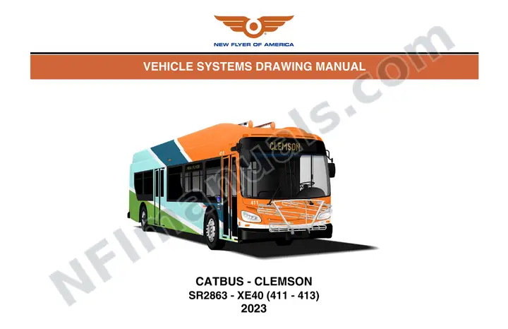 SR2863 Vehicle System Drawings, CATBUS - Clemson first-page preview