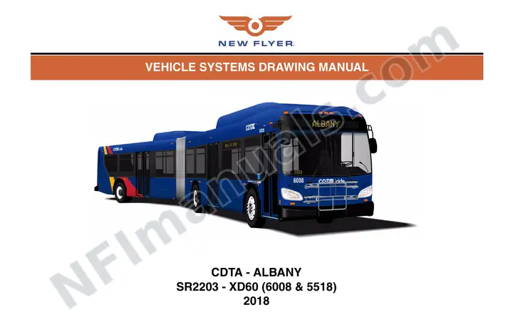 SR2203 Vehicle Systems Drawings, CDTA - Albany first-page preview