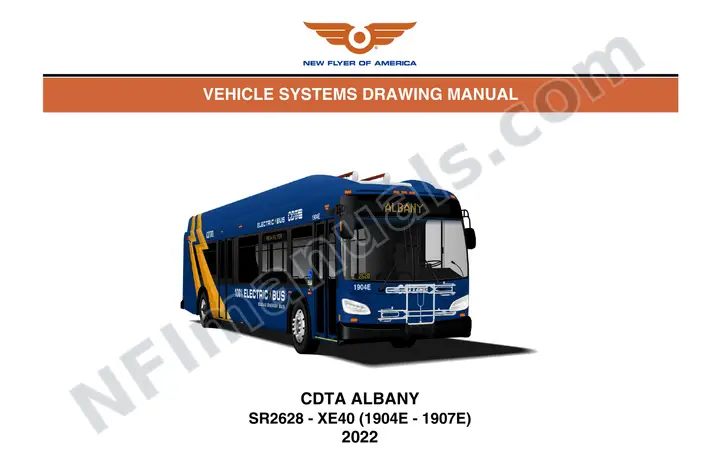 SR2628 Vehicle Systems Drawings, CDTA Albany first-page preview