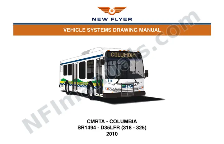 SR1494 Vehicle Systems Drawings, CMRTA - Columbia first-page preview