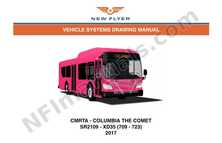 SR2109 Vehicle Systems Drawings, CMRTA - Columbia the Comet first-page preview