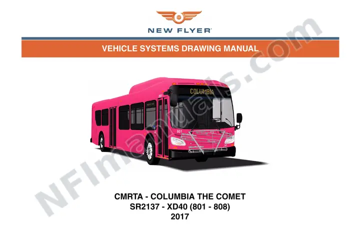 SR2137 Vehicle Systems Drawings, CMRTA - Columbia The Comet first-page preview