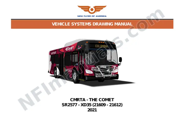 SR2577 Vehicle Systems Drawings, CMRTA - The Comet first-page preview
