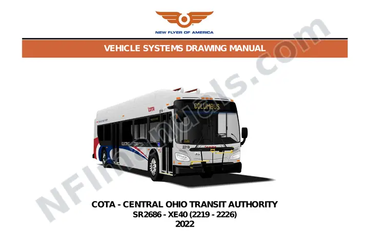 SR2686 Vehicle Systems Drawings, COTA - Central Ohio Transit Authority first-page preview