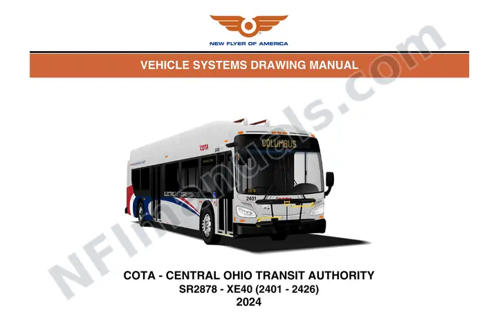 SR2878 Vehicle Systems Drawings, COTA - Central Ohio Transit Authority first-page preview
