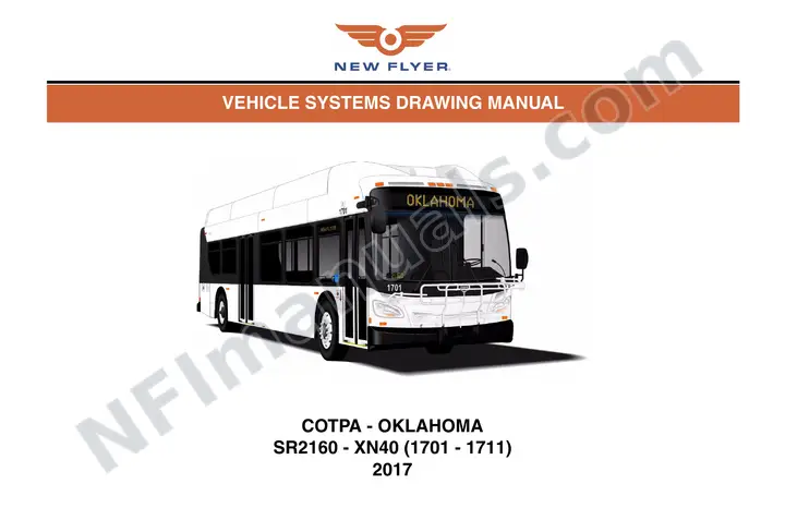 SR2160 Vehicle Systems Drawings, COTPA - Oklahoma first-page preview