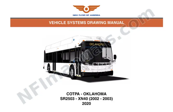 SR2503 Vehicle Systems Drawings, COPTA - Oklahoma first-page preview