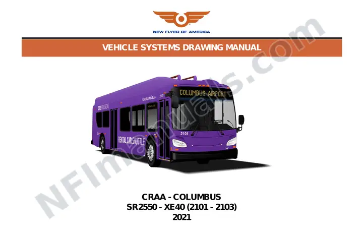 SR2550 Vehicle Systems Drawings, CRAA - Columbus first-page preview