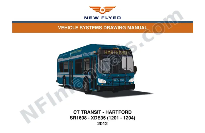 SR1608 Vehicle Systems Drawings, CT Transit - Hartford first-page preview