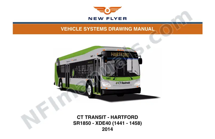 SR1850 Vehicle Systems Drawings, CT Transit - Hartford first-page preview