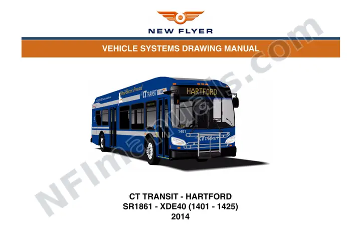 SR1861 Vehicle Systems Drawings, CT Transit - Hartford first-page preview
