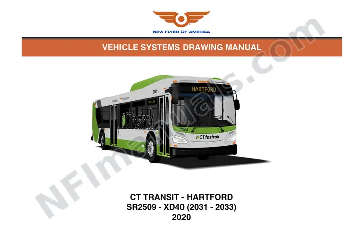 SR2509 Vehicle Systems Drawings, CT Transit - Hartford first-page preview