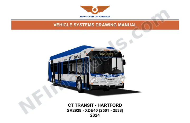 SR2928 Vehicle Systems Drawings, CT Transit - Hartford first-page preview