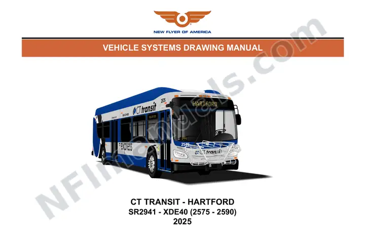 SR2941 Vehicle Systems Drawings, CT Transit - Hartford first-page preview