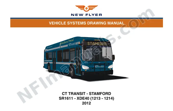 SR1611 Vehicle Systems Drawings, CT Transit - Stamford first-page preview