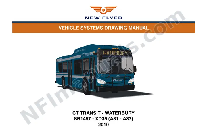SR1457 Vehicle Systems Drawings, CT Transit - Waterbury first-page preview