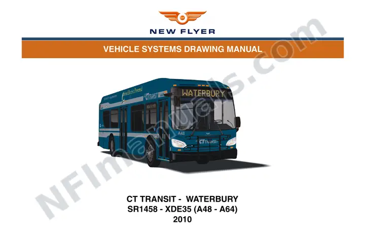SR1458 Vehicle Systems Drawings, CT Transit - Waterbury first-page preview