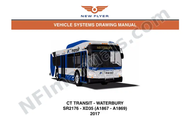 SR2176 Vehicle Systems Drawings, CT Transit - Waterbury first-page preview