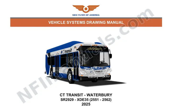 SR2929 Vehicle Systems Drawings, CT Transit - Waterbury first-page preview