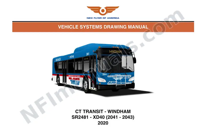 SR2481 Vehicle Systems Drawings, CT Transit - Windham first-page preview