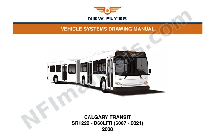 SR1229 Vehicle Systems Drawings, Calgary Transit first-page preview