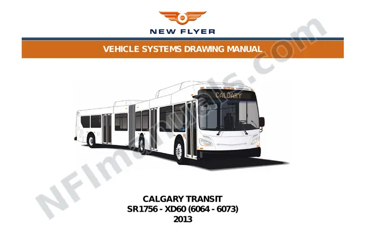 SR1756 Vehicle Systems Drawings, Calgary Transit first-page preview