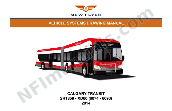 SR1859 Vehicle Systems Drawings, Calgary Transit first-page preview
