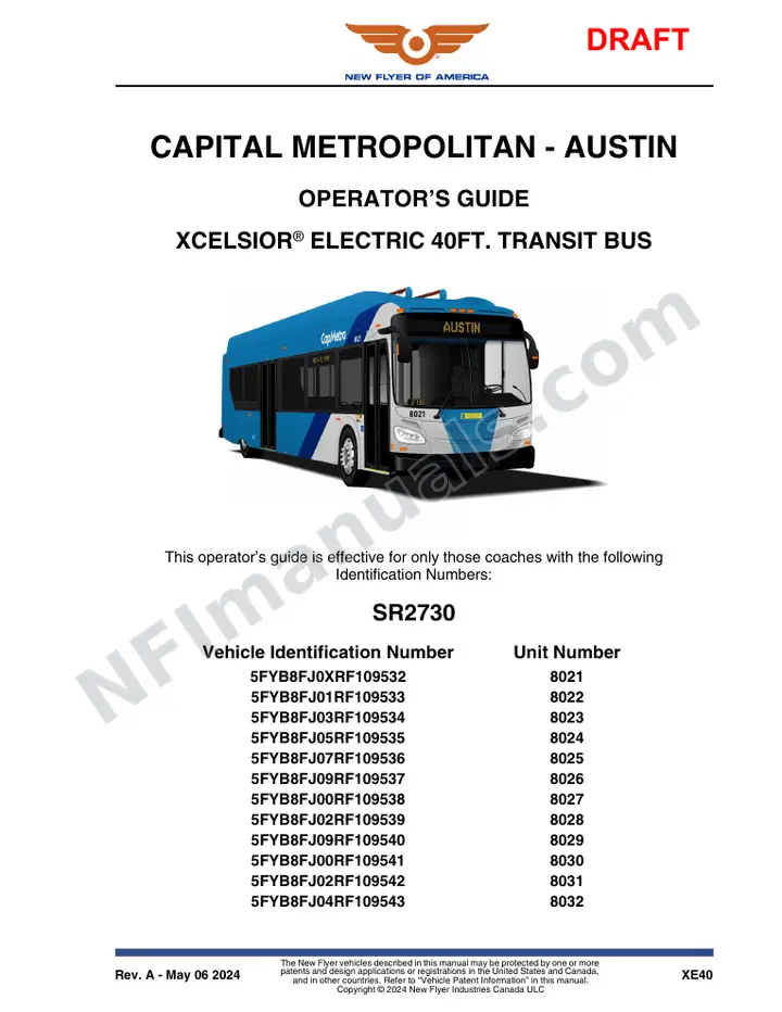SR2730 Operator's Guide, Capital Metropolitan - Austin first-page preview