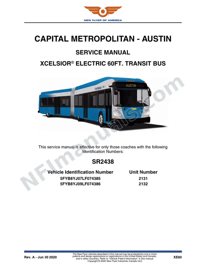 SR2438 Service Manual, Capital Metropolitan - Austin first-page preview
