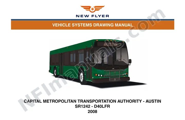 SR1242 Vehicle Systems Drawings, Capital Metropolitan Transportation Authority - Austin first-page preview