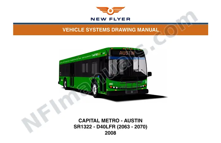 SR1322 Vehicle Systems Drawings, Capital Metro - Austin first-page preview