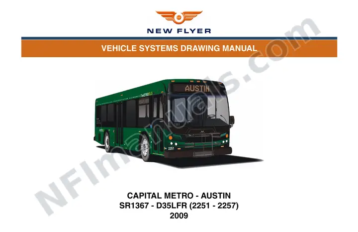 SR1367 Vehicle Systems Drawings, Capital Metro - Austin first-page preview