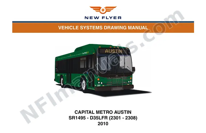 SR1495 Vehicle Systems Drawings, Capital Metro Austin first-page preview