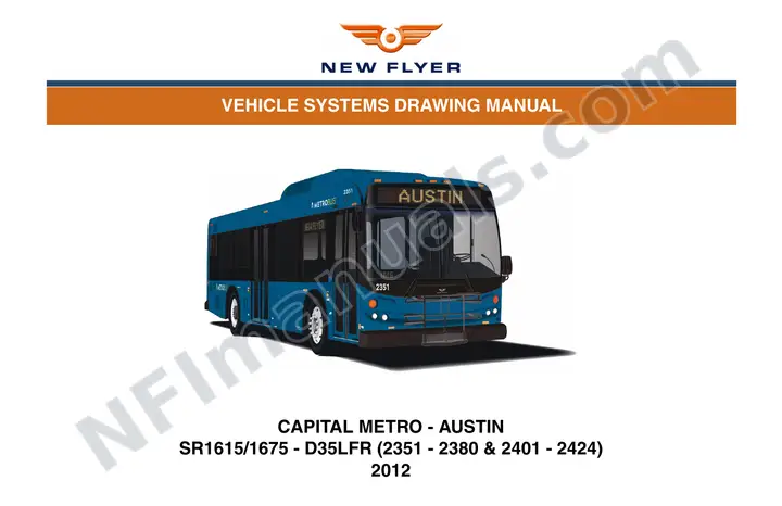 SR1615_1675 Vehicle Systems Drawings, Capital Matro - Austin first-page preview