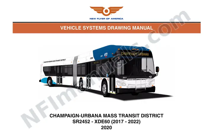 SR2452 Vehicle Systems Drawings, Champaign-Urbana Mass Transit District first-page preview