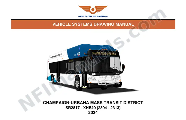 SR2817 Vehicle Systems Drawings, Champaign-Urbana Mass Transit District first-page preview