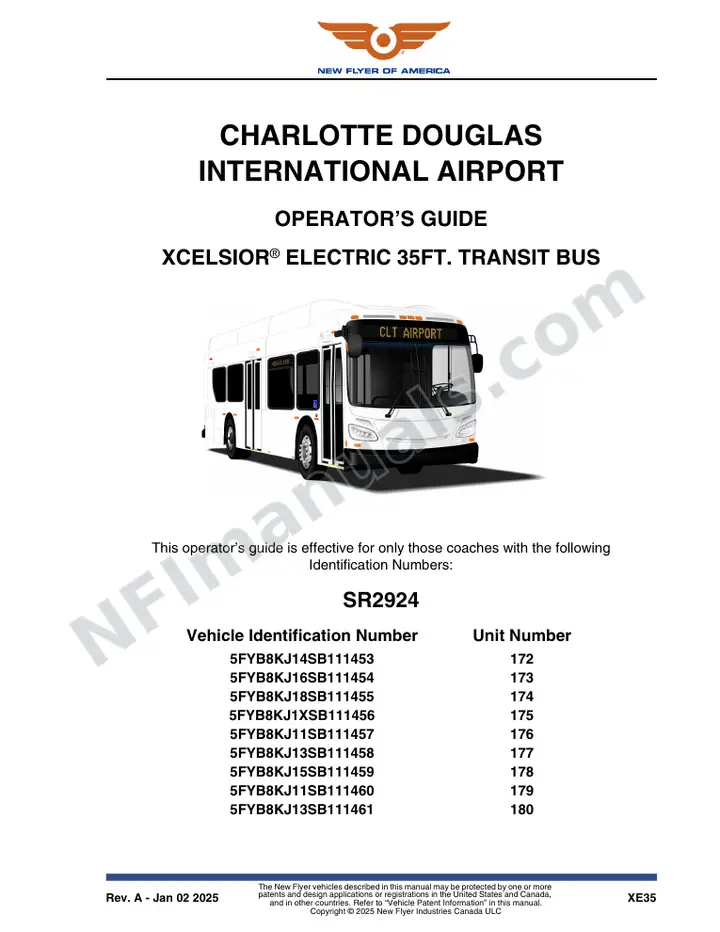 SR2924 Operator's Guide, Charlotte Douglas International Airport first-page preview