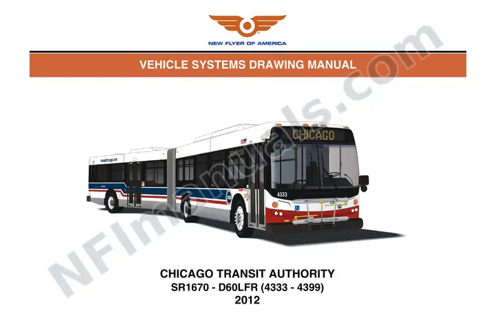SR1670 Vehicle Systems Drawings, Chicago Transit Authority first-page preview