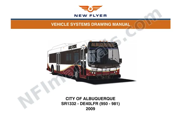 SR1332 Vehicle Systems Drawings, City of Albuquerque first-page preview