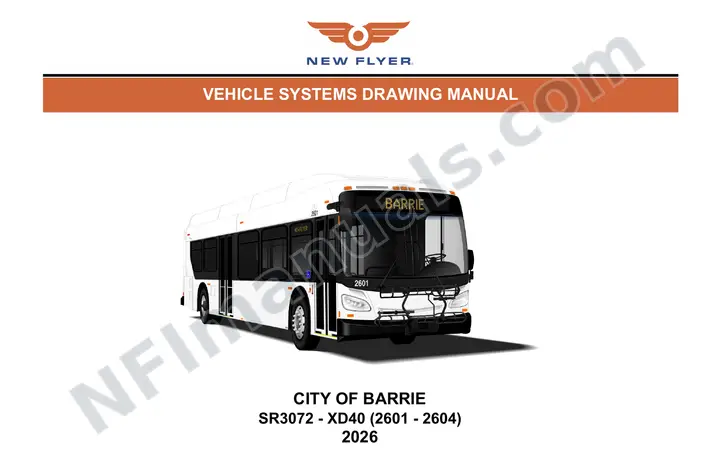 SR3072 Vehicle Systems Drawings, City of Barrie first-page preview